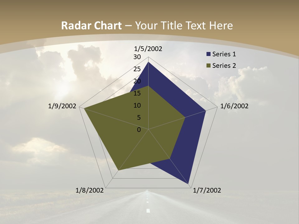 Hill Nature Shine PowerPoint Template