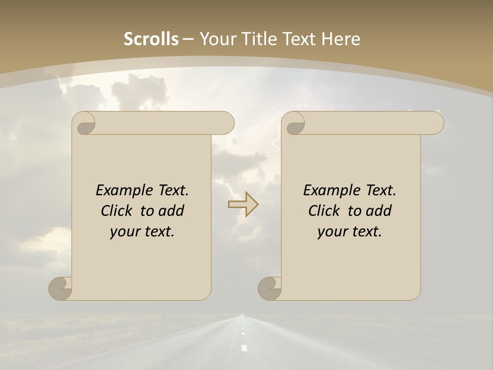 Hill Nature Shine PowerPoint Template