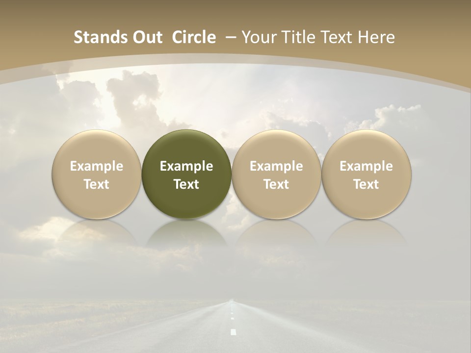 Hill Nature Shine PowerPoint Template