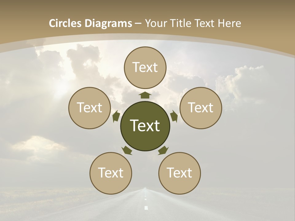 Hill Nature Shine PowerPoint Template