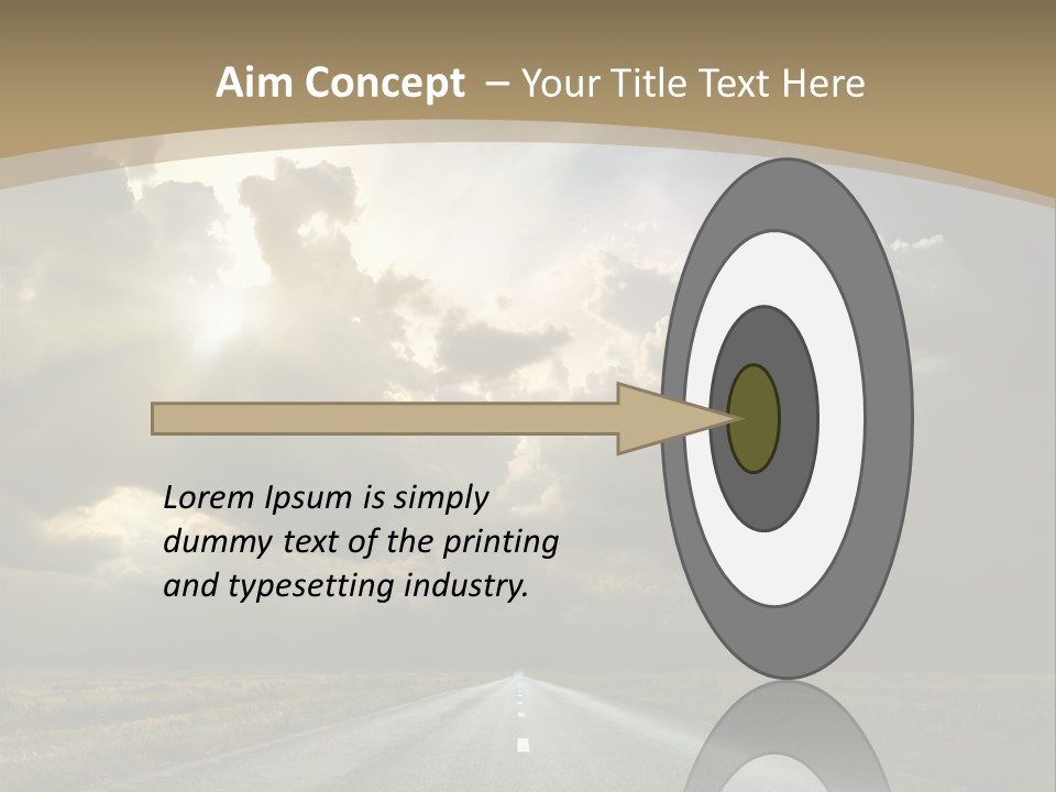 Hill Nature Shine PowerPoint Template