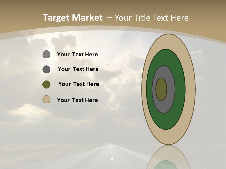 Hill Nature Shine PowerPoint Template