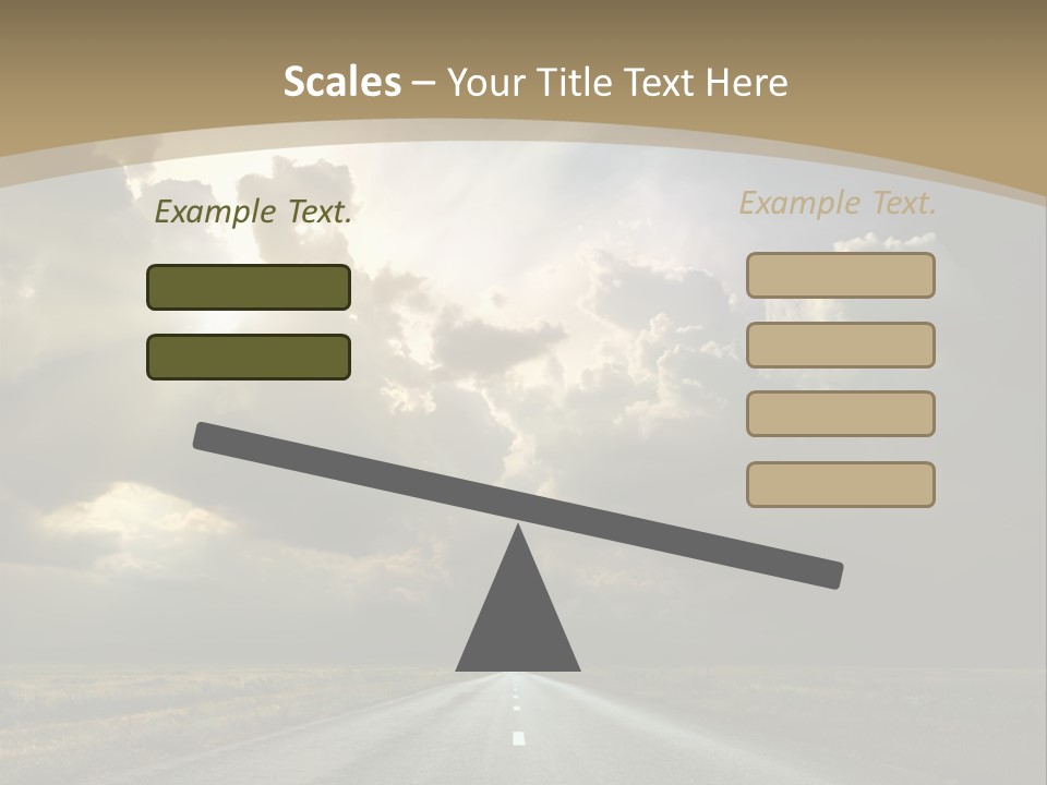 Hill Nature Shine PowerPoint Template