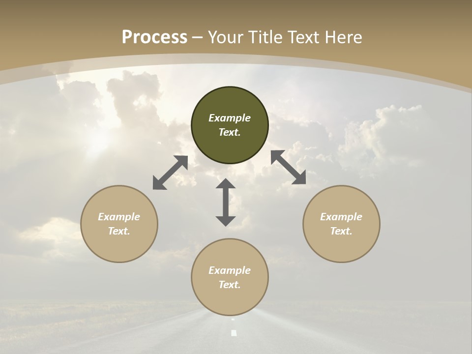 Hill Nature Shine PowerPoint Template