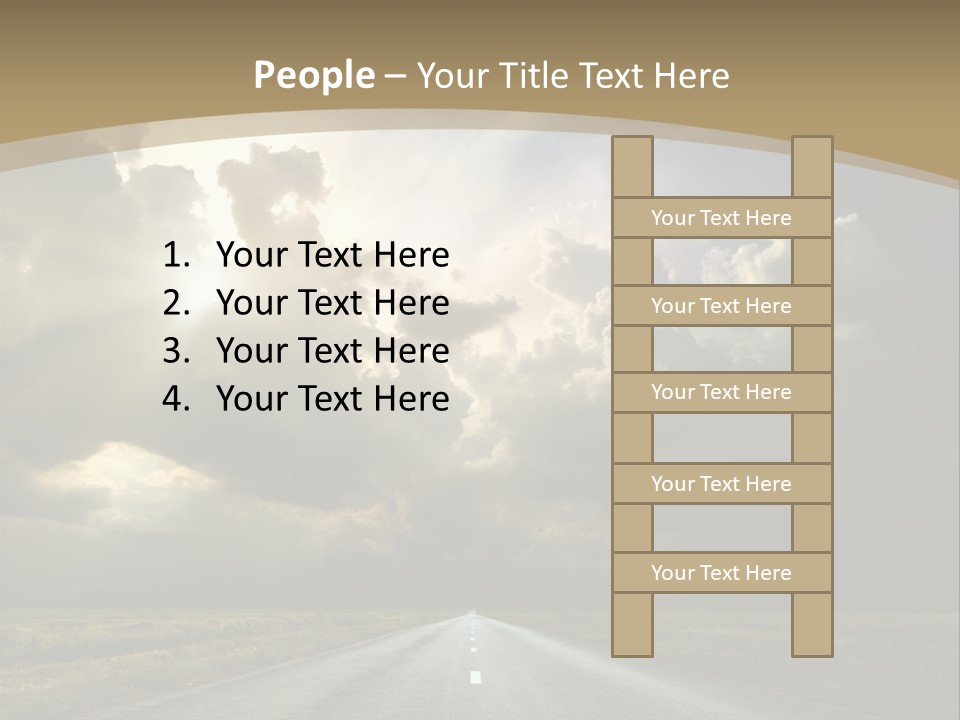 Hill Nature Shine PowerPoint Template