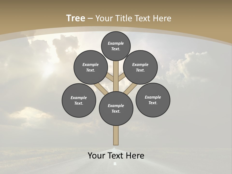 Hill Nature Shine PowerPoint Template