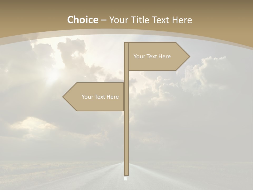 Hill Nature Shine PowerPoint Template
