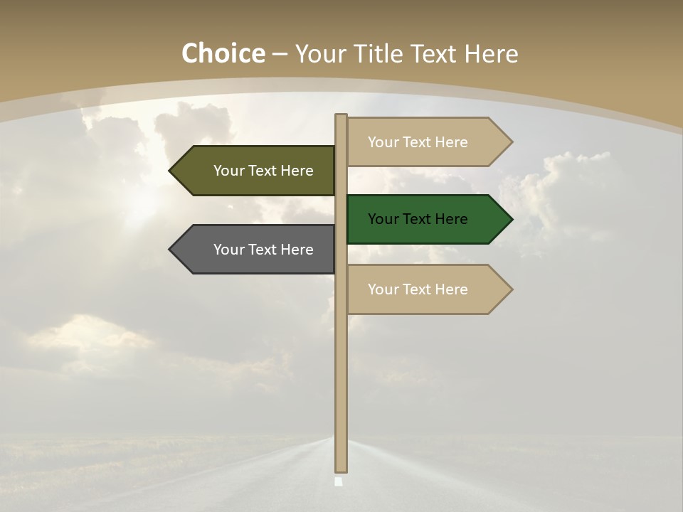 Hill Nature Shine PowerPoint Template