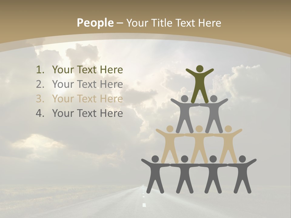 Hill Nature Shine PowerPoint Template