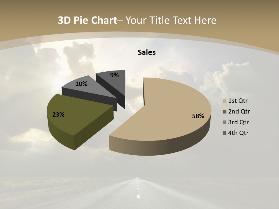 Hill Nature Shine PowerPoint Template