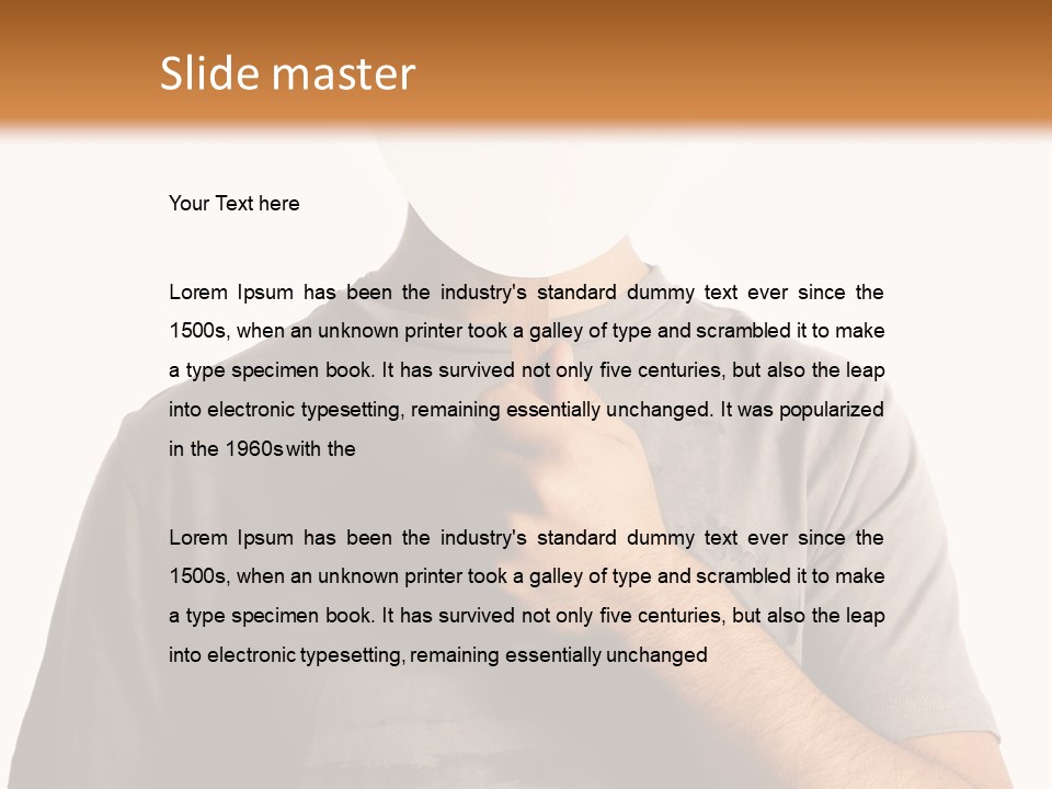 Uncertain Wall Problems PowerPoint Template