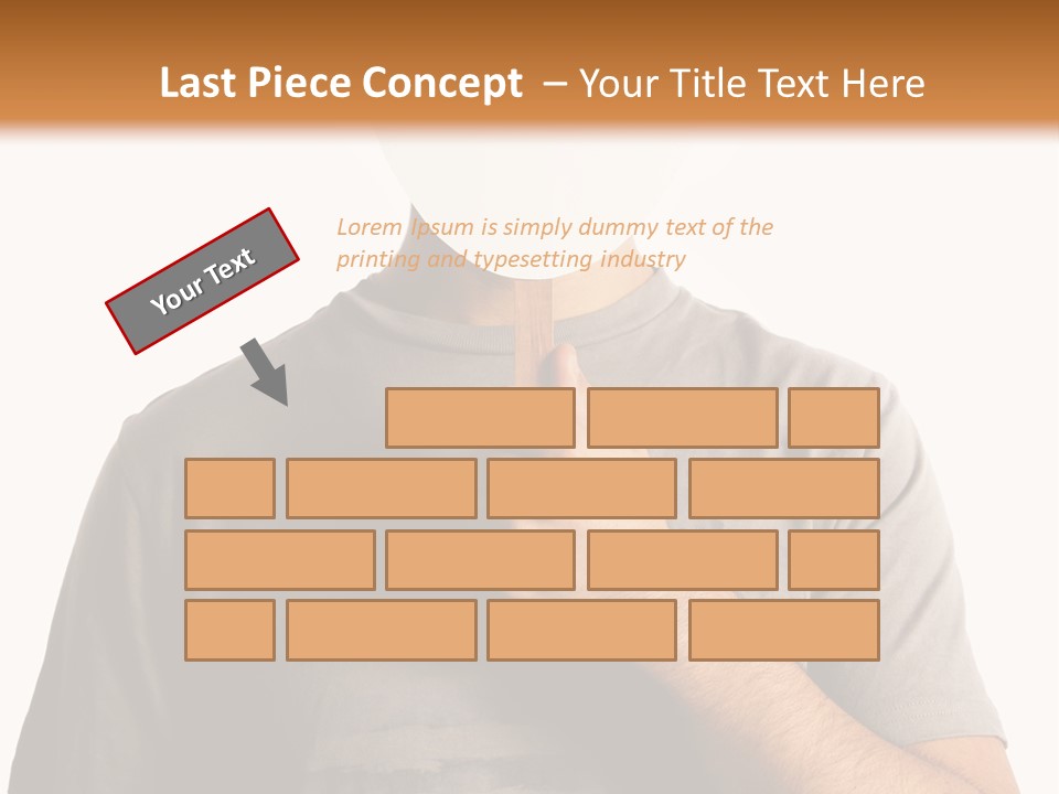 Uncertain Wall Problems PowerPoint Template