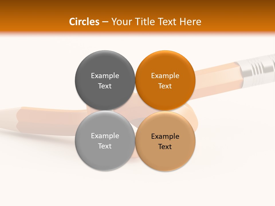 Isolated Yellow Sketch PowerPoint Template