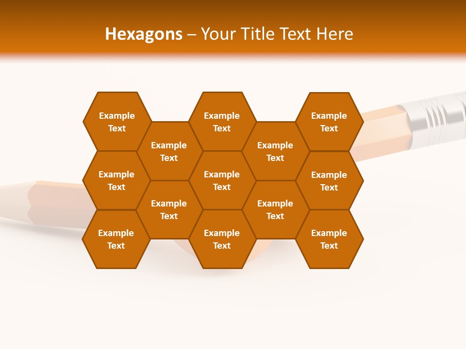 Isolated Yellow Sketch PowerPoint Template