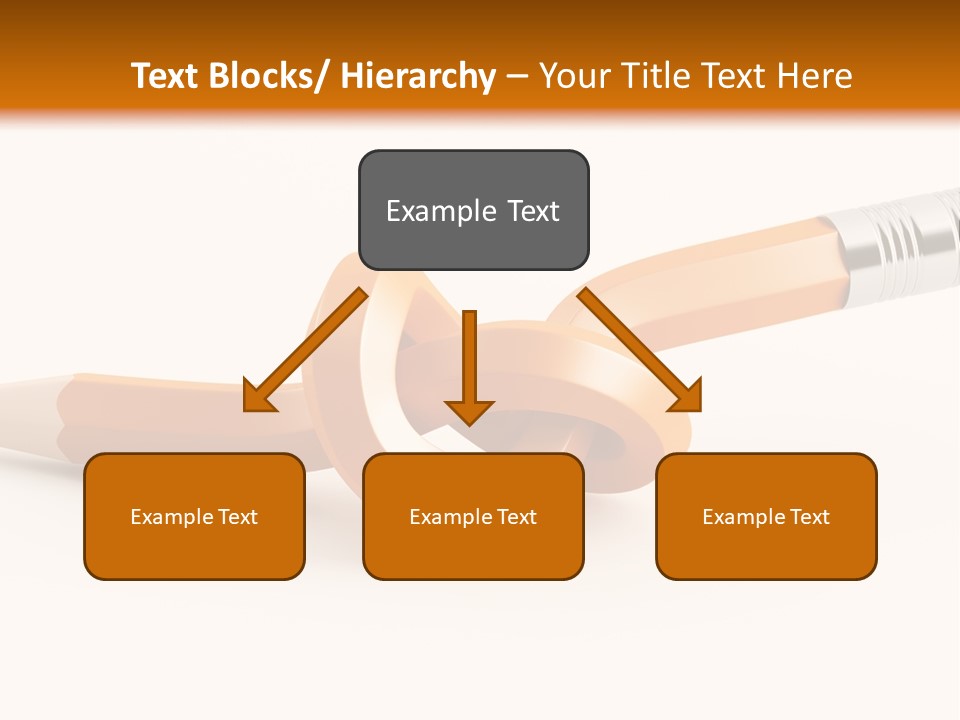 Isolated Yellow Sketch PowerPoint Template