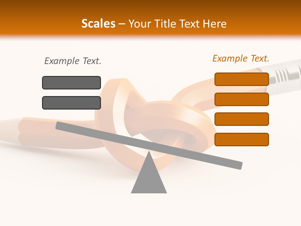 Isolated Yellow Sketch PowerPoint Template