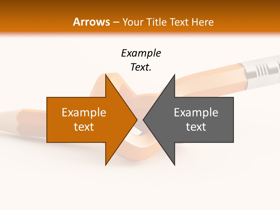 Isolated Yellow Sketch PowerPoint Template