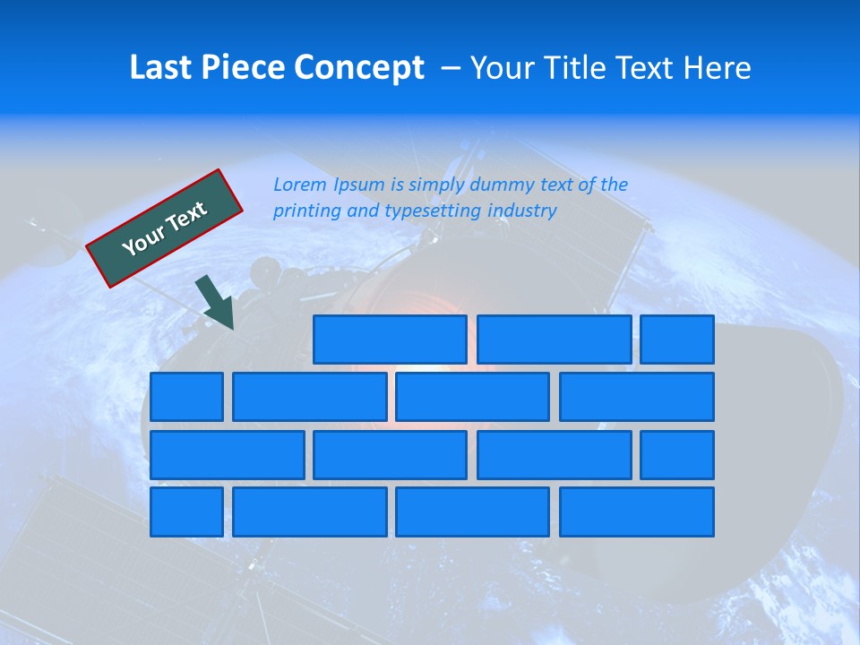Countdown Spaceship Launch PowerPoint Template