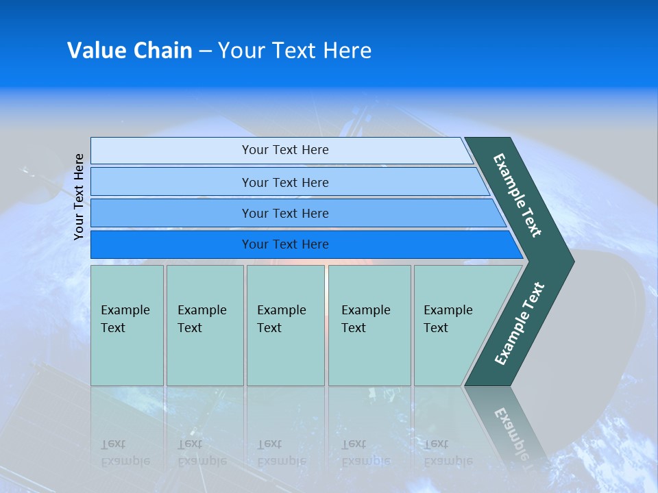 Countdown Spaceship Launch PowerPoint Template