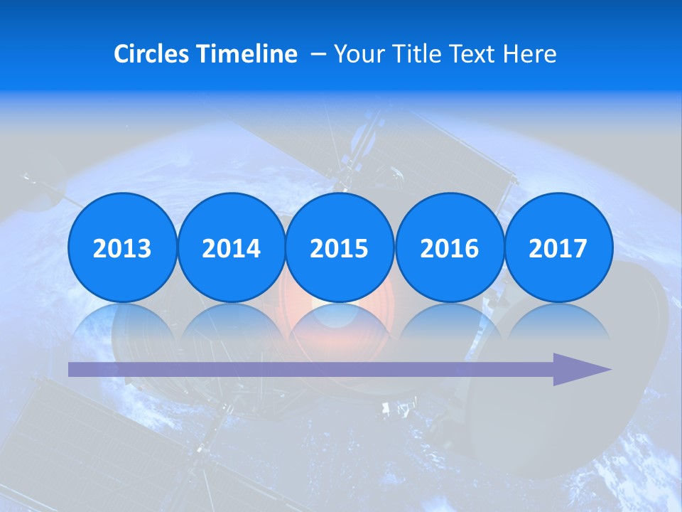 Countdown Spaceship Launch PowerPoint Template
