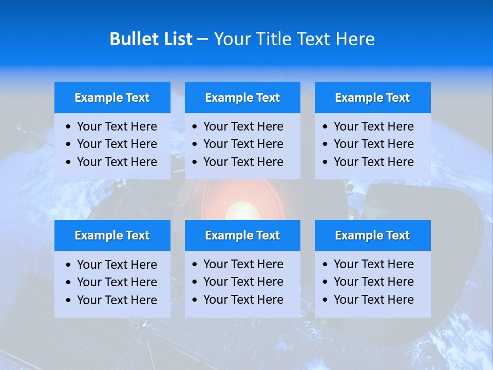 Countdown Spaceship Launch PowerPoint Template