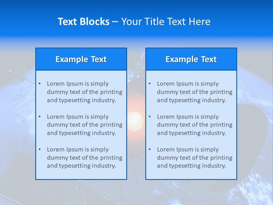 Countdown Spaceship Launch PowerPoint Template