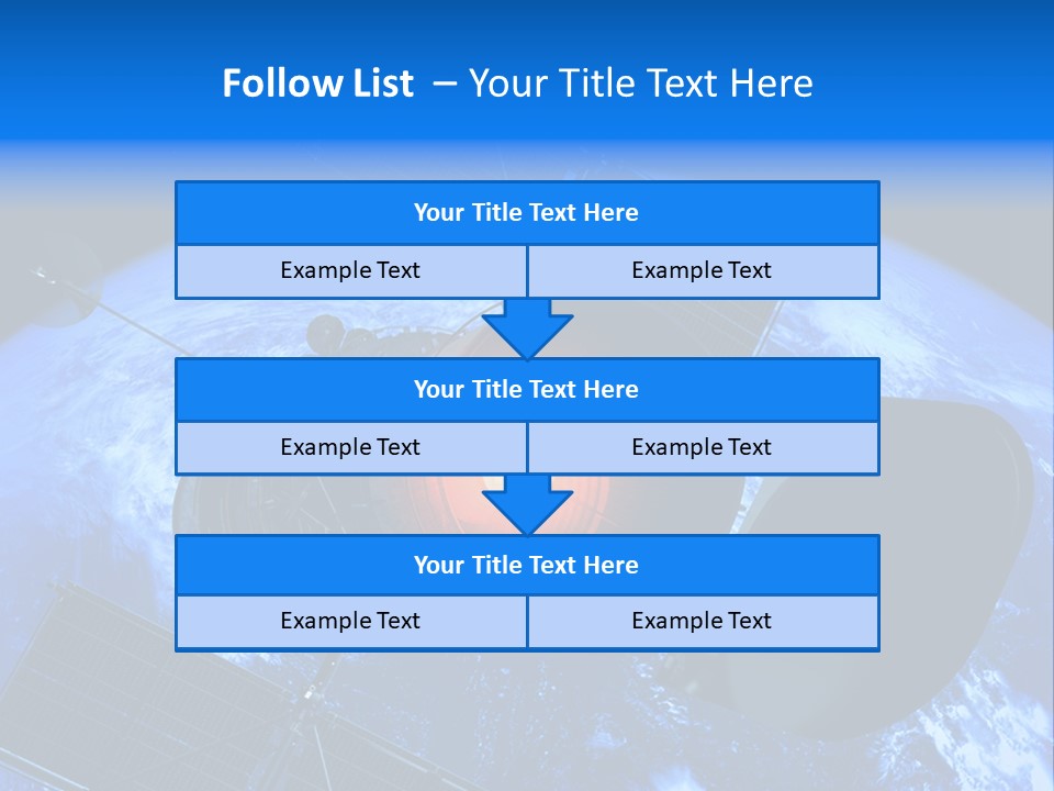 Countdown Spaceship Launch PowerPoint Template