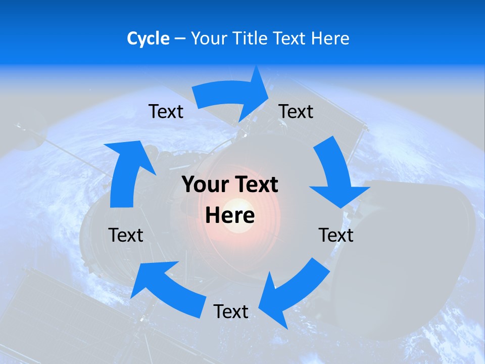 Countdown Spaceship Launch PowerPoint Template