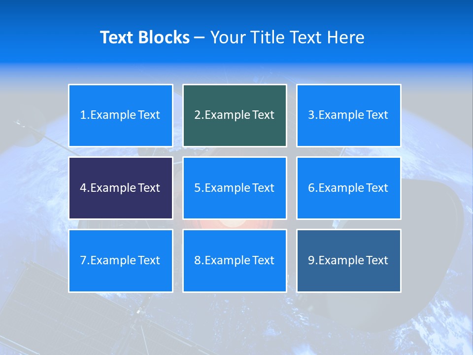 Countdown Spaceship Launch PowerPoint Template