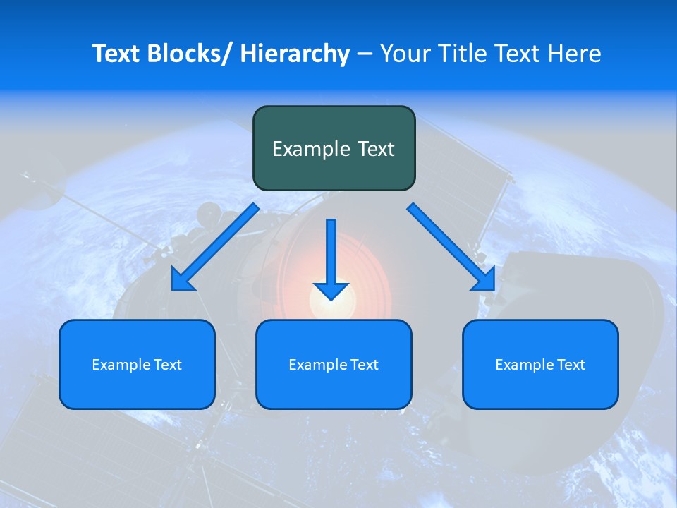 Countdown Spaceship Launch PowerPoint Template
