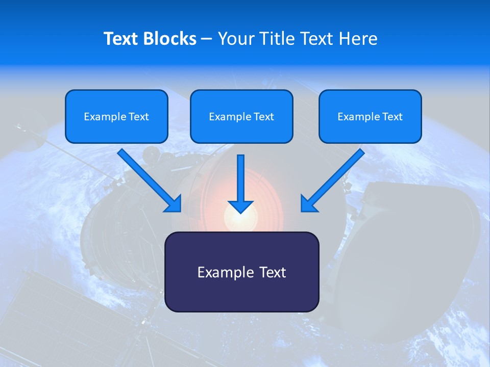 Countdown Spaceship Launch PowerPoint Template