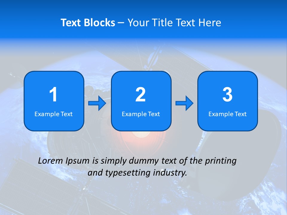Countdown Spaceship Launch PowerPoint Template