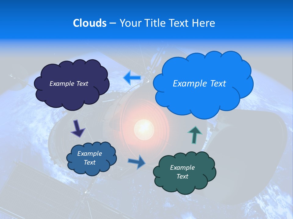 Countdown Spaceship Launch PowerPoint Template