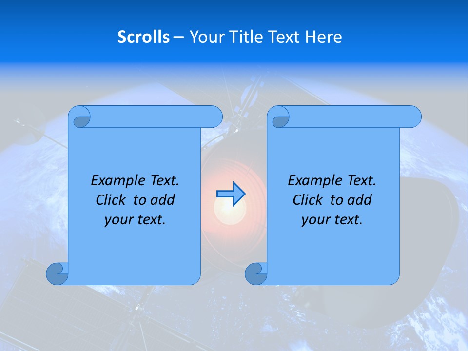 Countdown Spaceship Launch PowerPoint Template