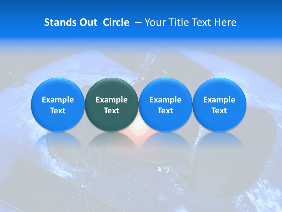 Countdown Spaceship Launch PowerPoint Template