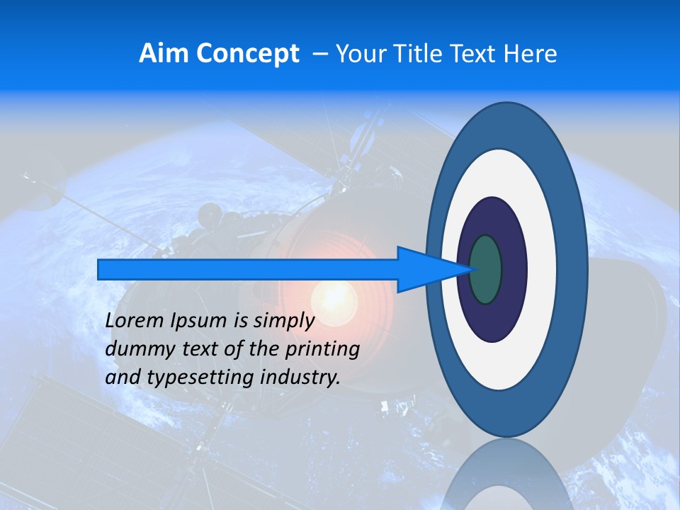 Countdown Spaceship Launch PowerPoint Template