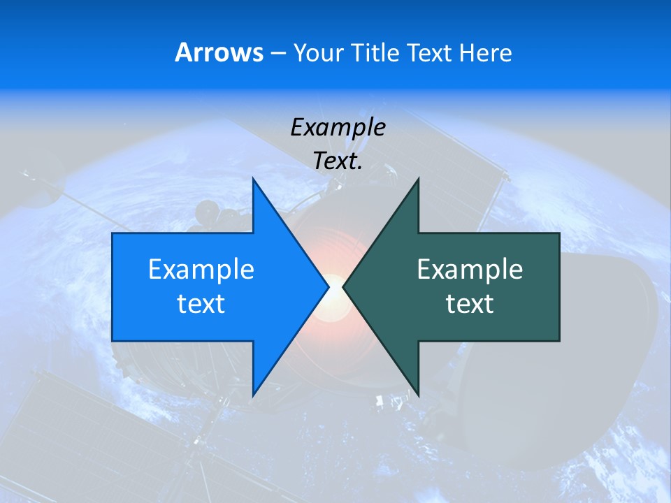 Countdown Spaceship Launch PowerPoint Template