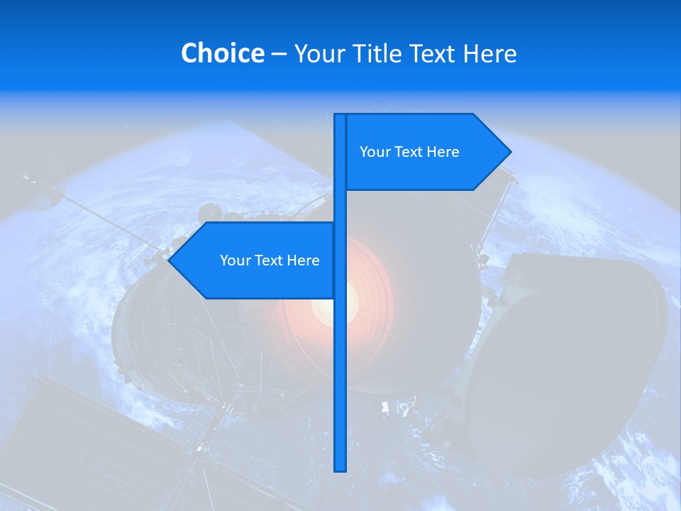 Countdown Spaceship Launch PowerPoint Template