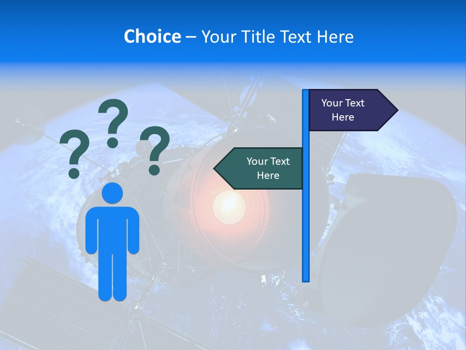 Countdown Spaceship Launch PowerPoint Template