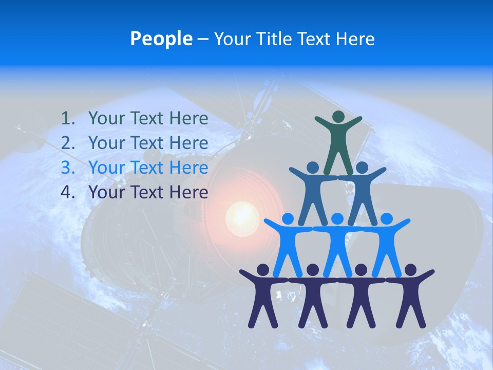 Countdown Spaceship Launch PowerPoint Template