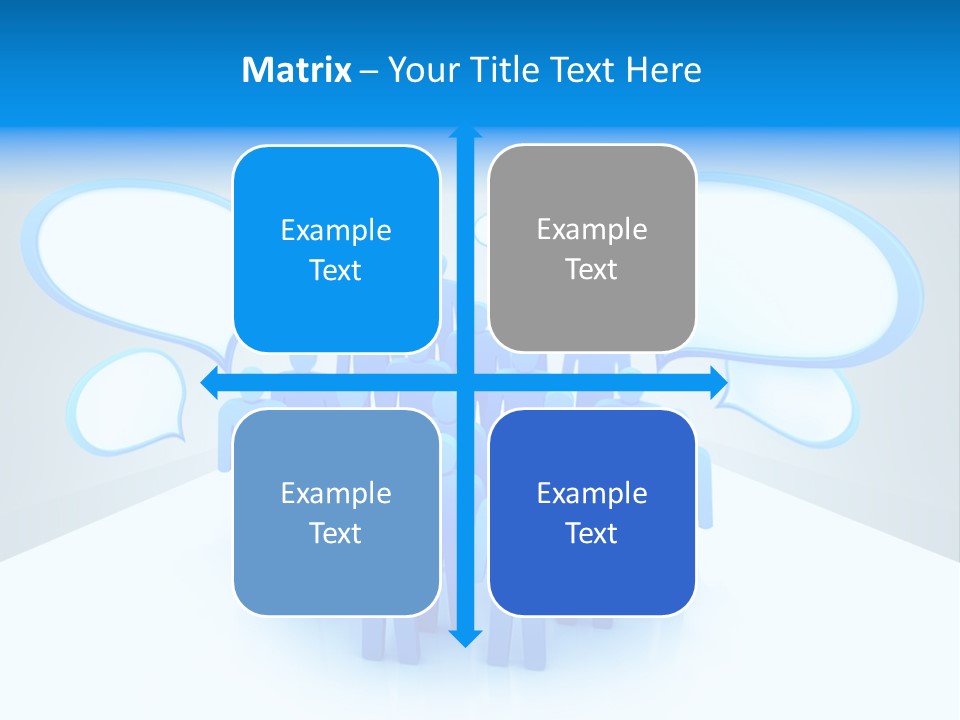 Dispute Group Debate PowerPoint Template