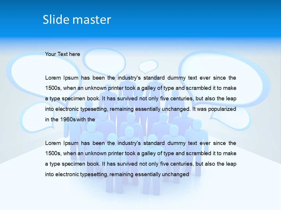 Dispute Group Debate PowerPoint Template