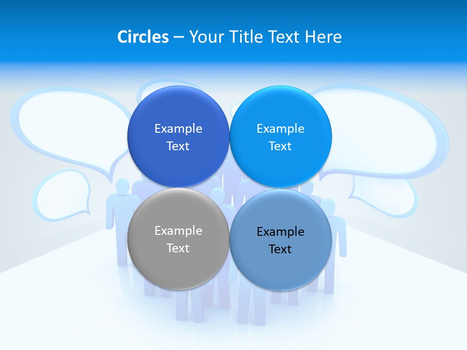 Dispute Group Debate PowerPoint Template