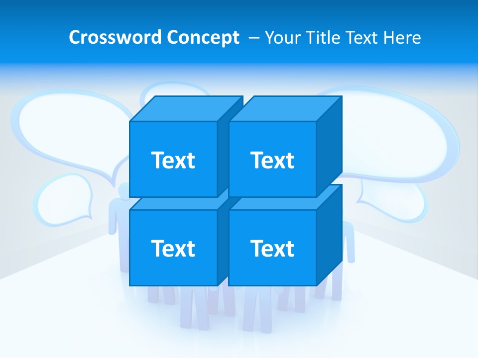 Dispute Group Debate PowerPoint Template