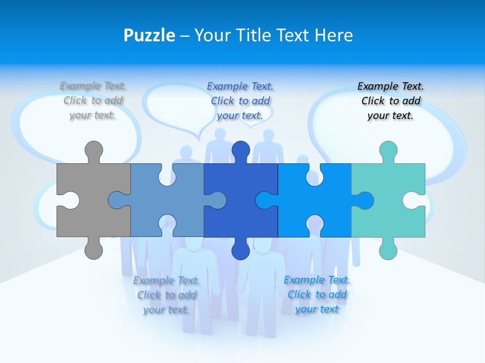 Dispute Group Debate PowerPoint Template