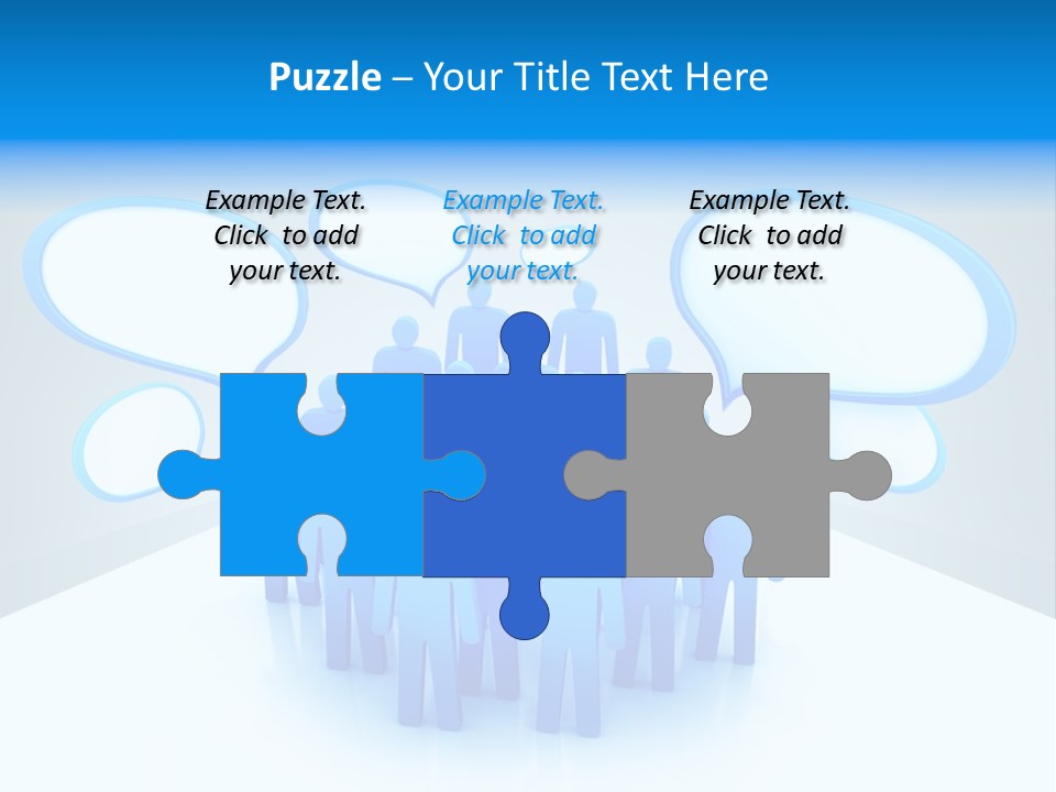 Dispute Group Debate PowerPoint Template