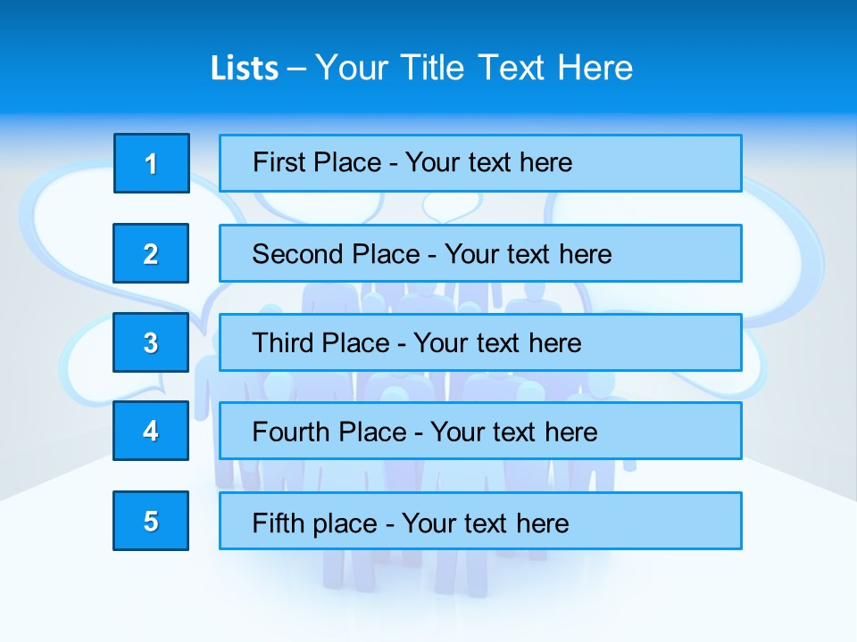 Dispute Group Debate PowerPoint Template