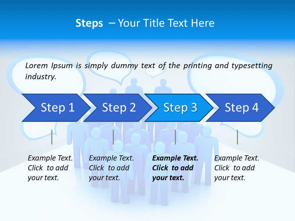 Dispute Group Debate PowerPoint Template