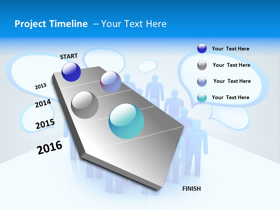 Dispute Group Debate PowerPoint Template