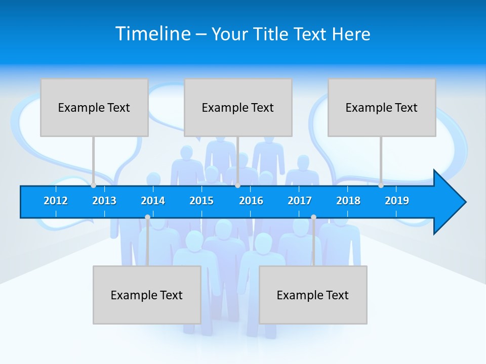Dispute Group Debate PowerPoint Template
